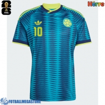 Fotballdrakt Herre Colombia James Rodriguez #10 Bortedrakt VM 2026 Kortermet